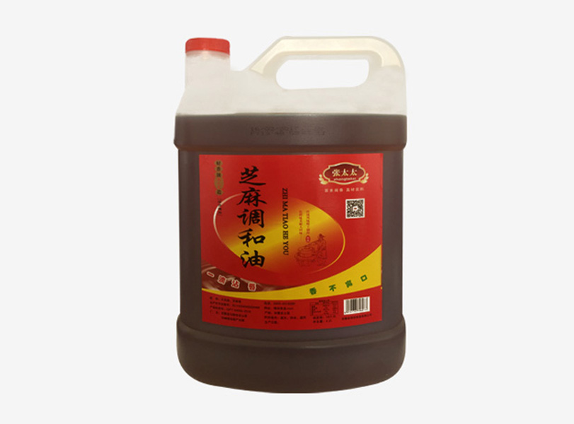 張?zhí)?芝麻調(diào)和油-5Lx4瓶
