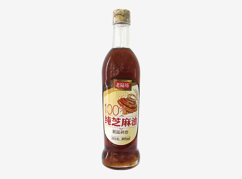 老陸坊-純芝麻油-405ml×6瓶