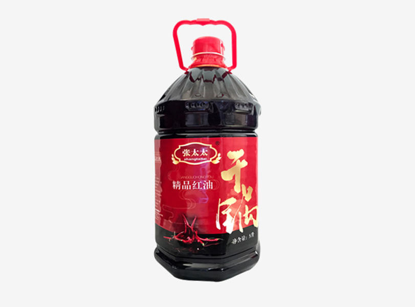 張?zhí)?干鍋精品紅油-5Lx4瓶